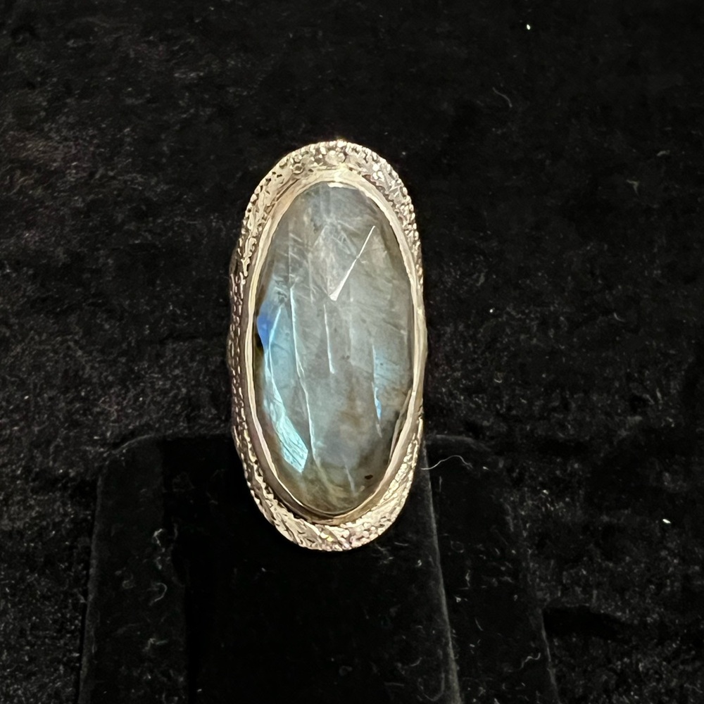 Oval Moonstone Ring - image 1